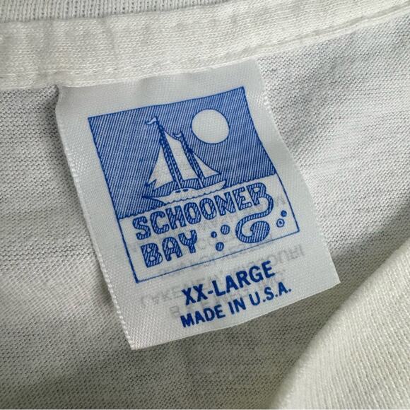 Vintage Guess Where I’ve Been Question Promo T-Shirt XX-Large Single Stitch USA - Picture 5 of 7